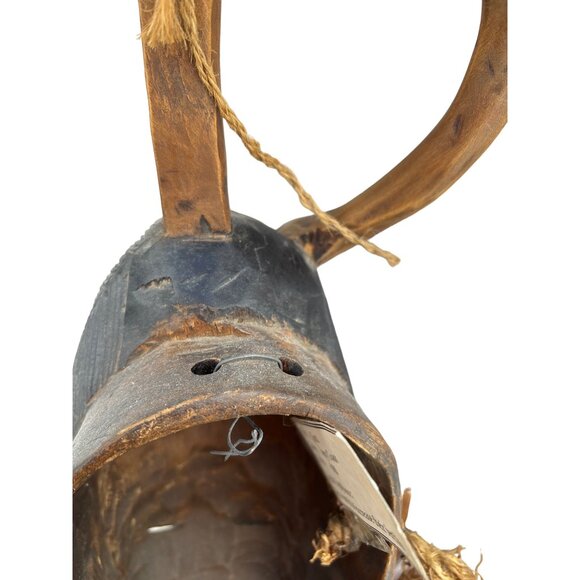 African Tribal Guru Mask worn to Increase Fertility 1980 Tribe Wall Art - Picture 14 of 16